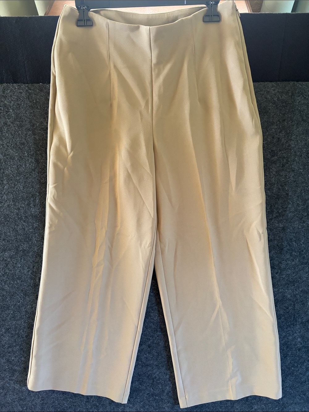 Nine West Wide-Leg Tan Dress Pants Size 6